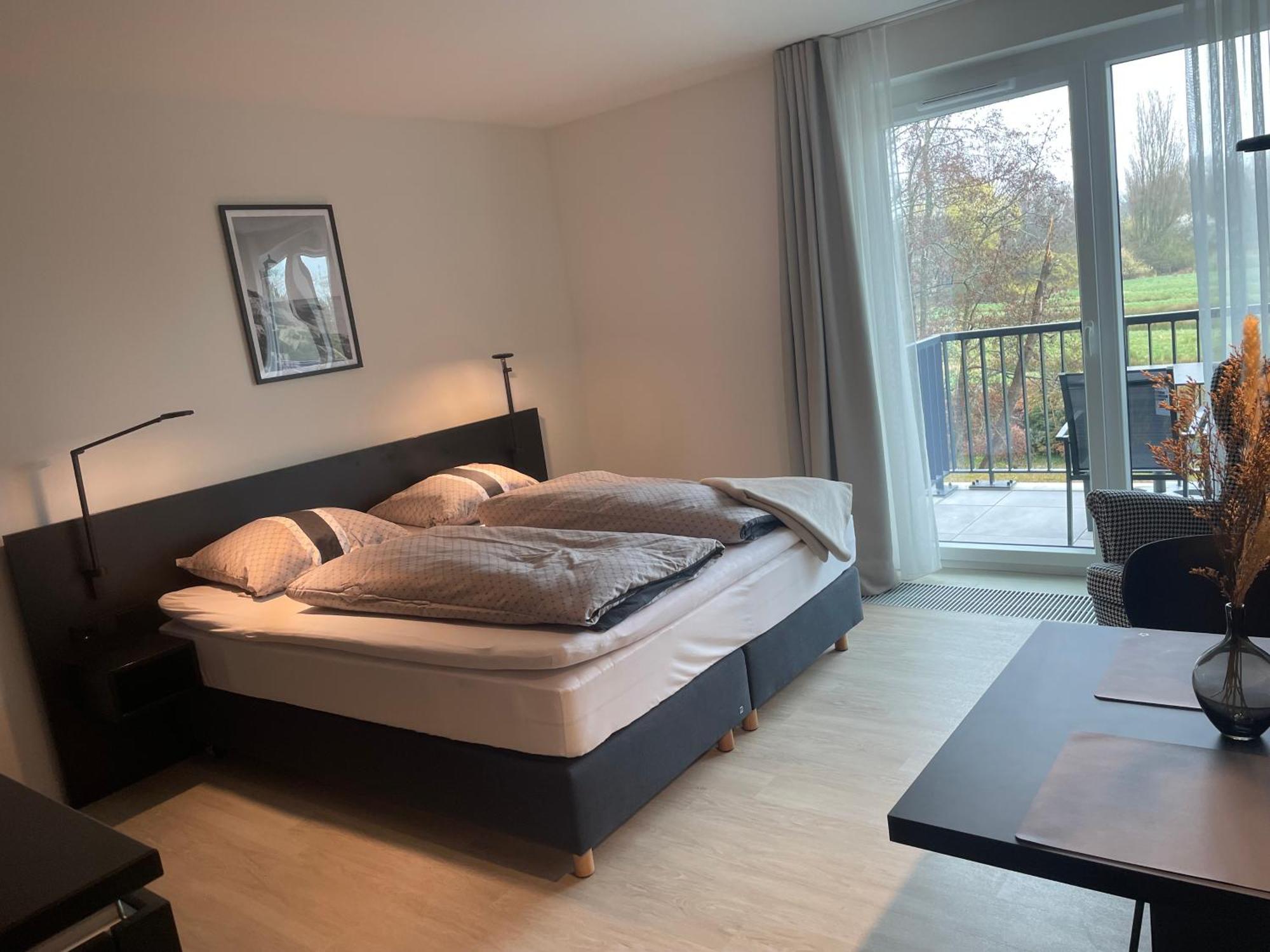 Apartment Hotelapartment Ueberwasser Mit Sauna Und Fitness