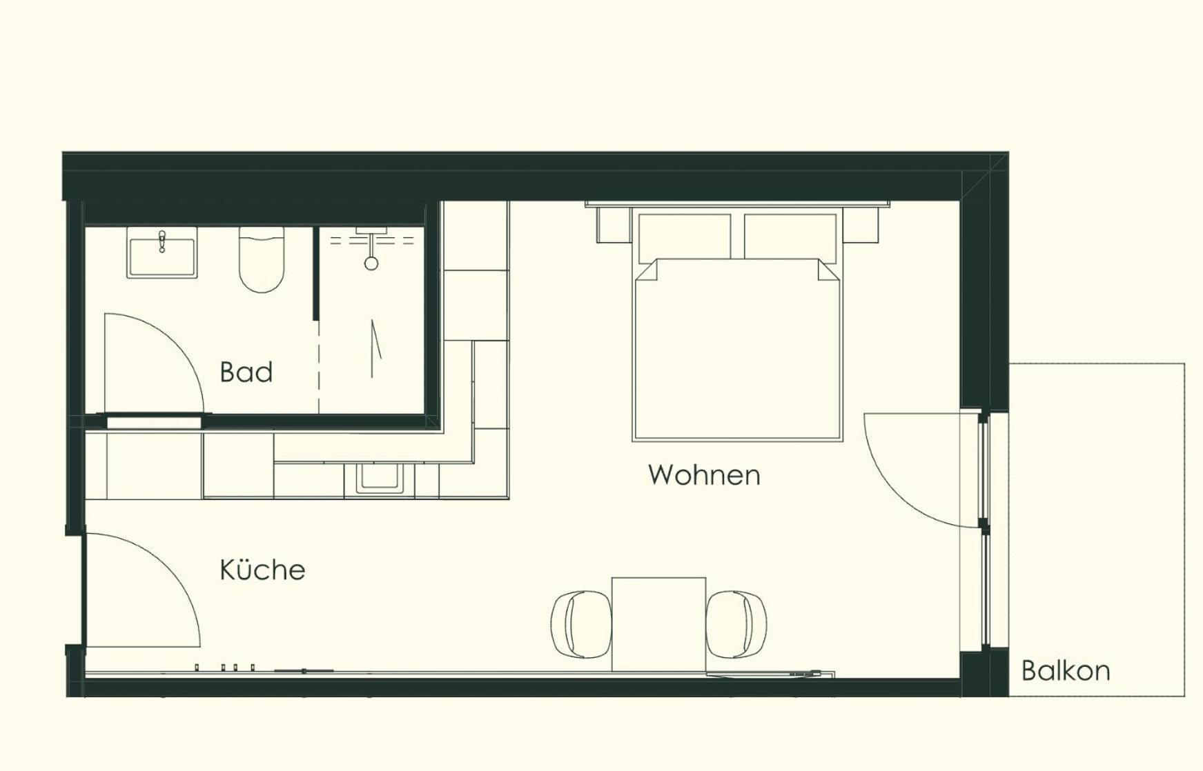 Hotelapartment Ueberwasser Mit Sauna Und Fitness Apartment